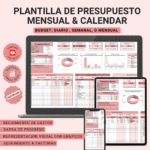Plantilla de Presupuesto Mensual